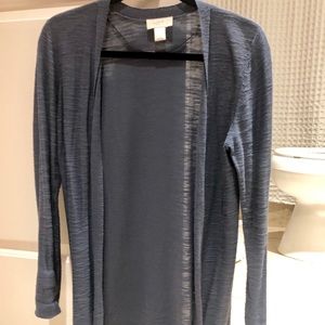 Loft Lightweight Blue Cardigan